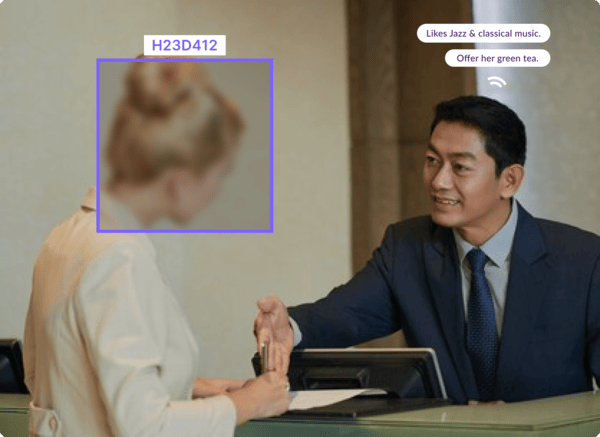 安全面部識別,實現個人化體驗。
