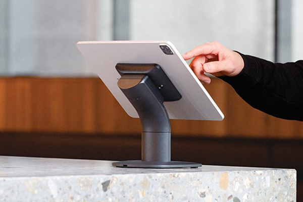 Tablet camera for facial recognition